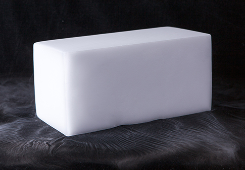 Dry ice cubes